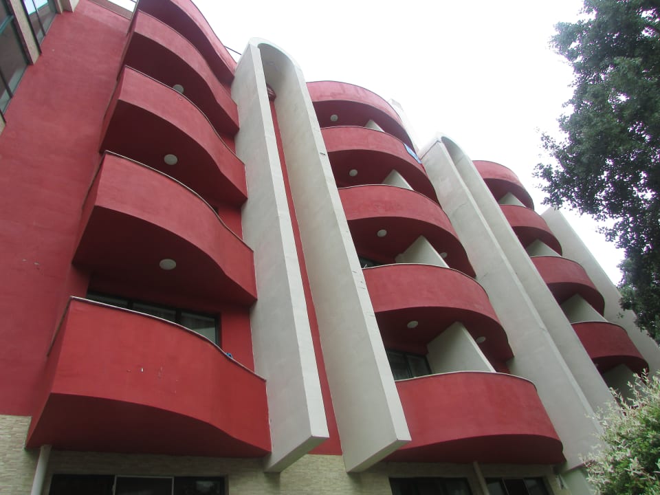 Die kleinen Balkone  Hotel Mena Palace