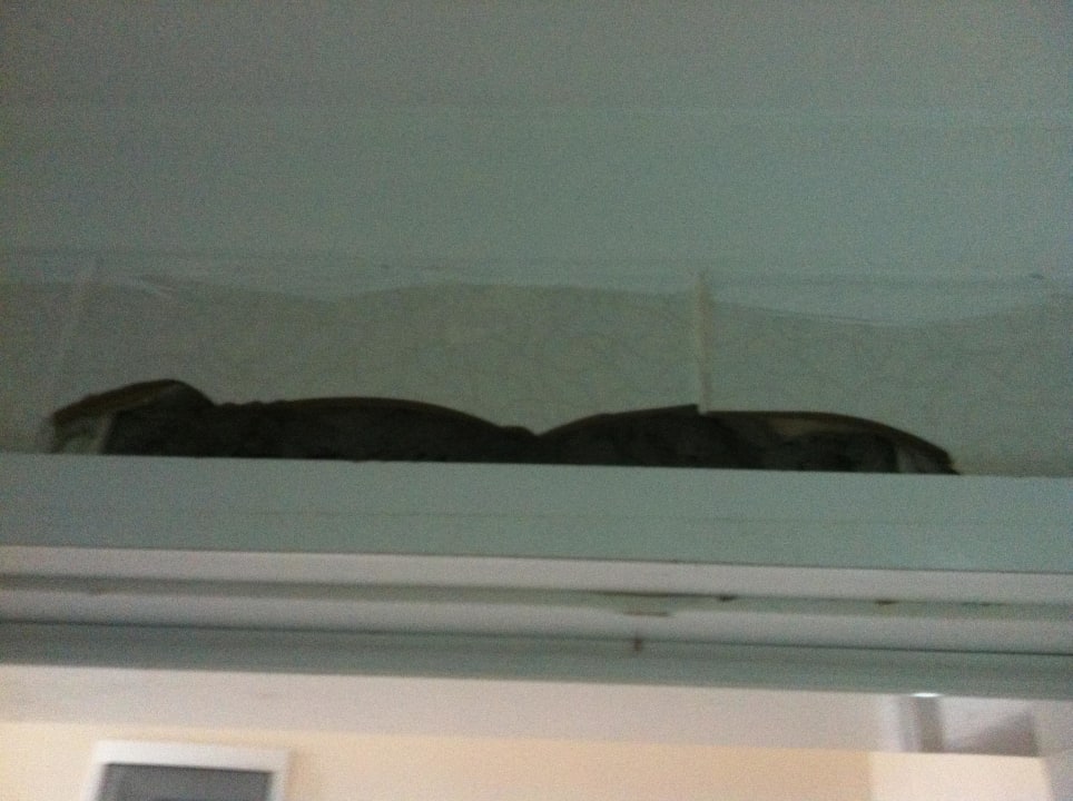 Kaputtes Bad  Hotel Infinity Beach Alanya