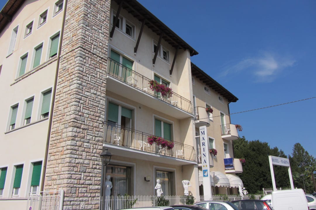 Blick auf das Hotel Hotel Marina