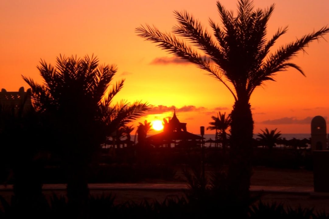Sonnenuntergang Hotel Riu Karamboa