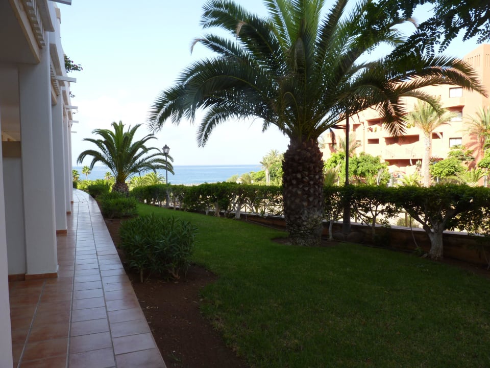 Blick von unserer Terrasse aufs Meer Hotel Riu Palace Tenerife