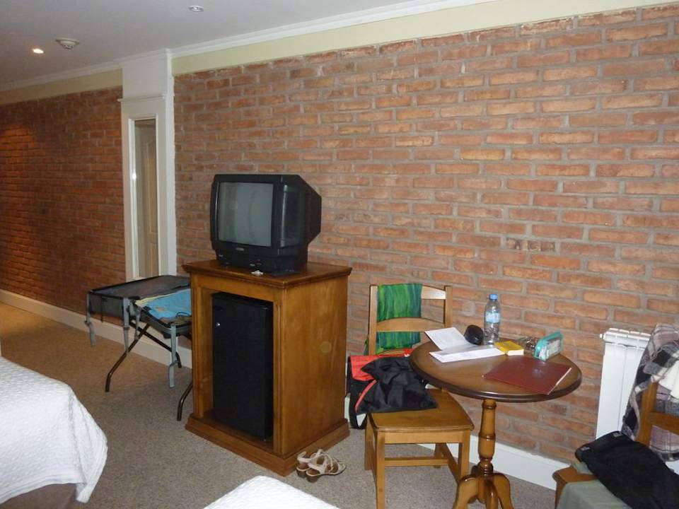 Teilweise Klinkerwände Hotel Posada Los Alamos