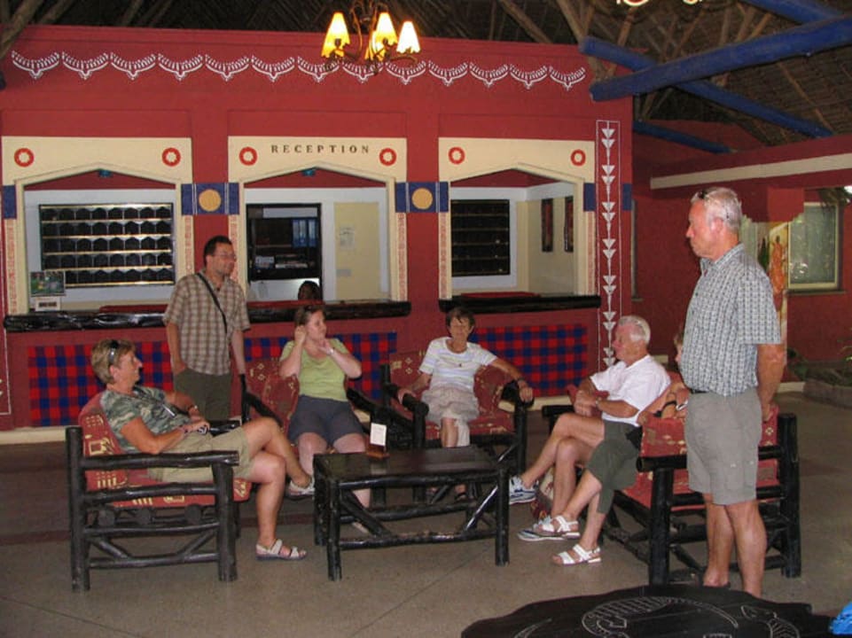 Rezeption David Livingstone Safari Lodge