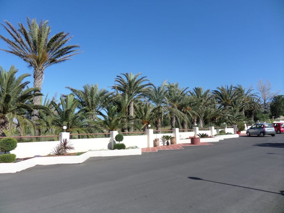 Hoteleingang HARPIN Georgioupolis Resort Aquapark & SPA