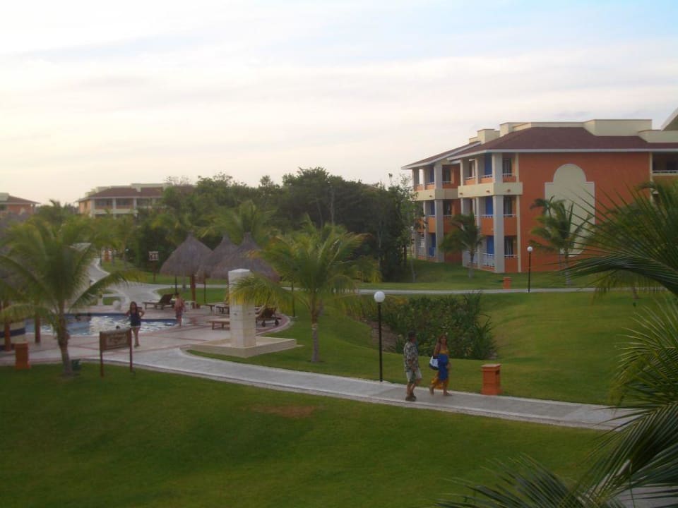 Blick vom Zimmer Bahia Principe Grand Coba