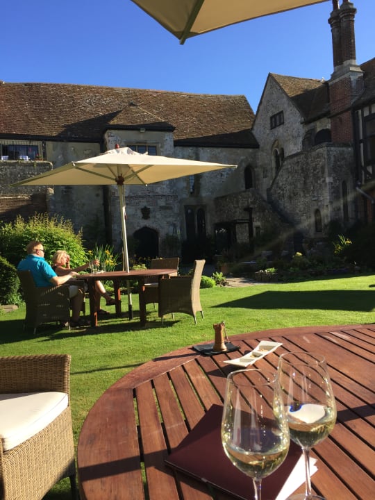 Gartenanlage Hotel Amberley Castle- A Relais & Chateaux