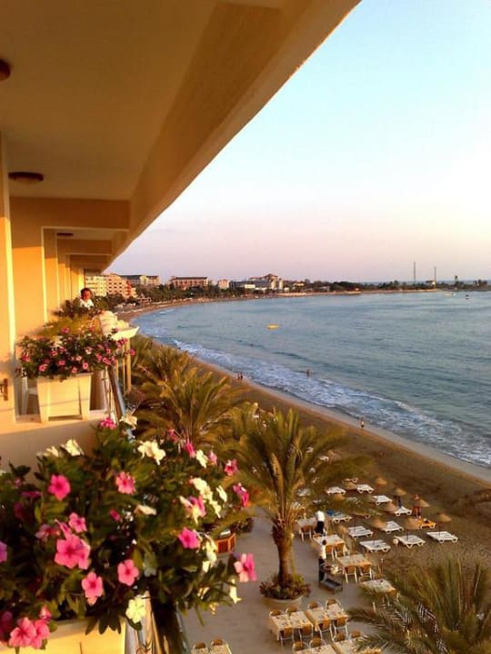 Vom Hotelfenster Strand Rubi Hotel