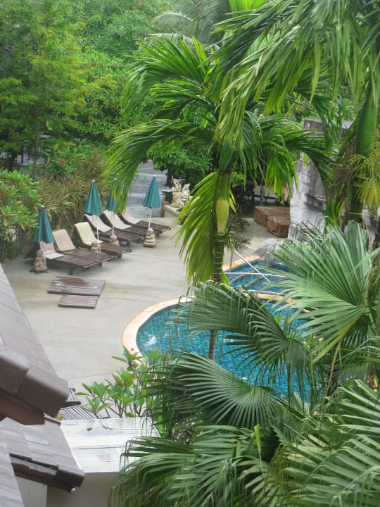 Unser Blick vom Balkon Kata Palm Resort & Spa