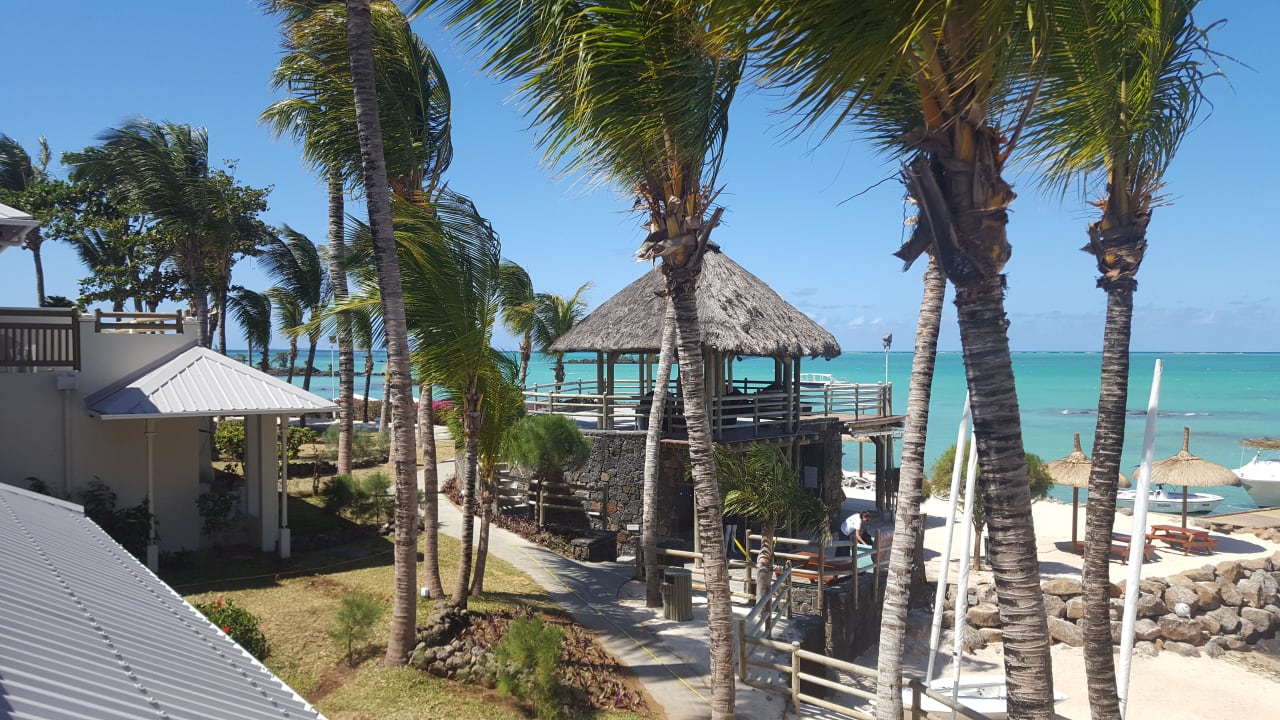 Blick aus dem Seaview Zimmer Lagoon Attitude - Adults only