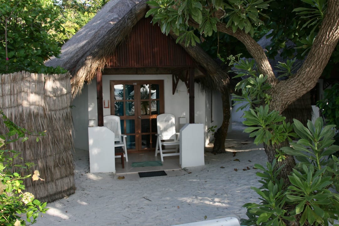 Unser "Standhäuschen" Thulhagiri Island Resort
