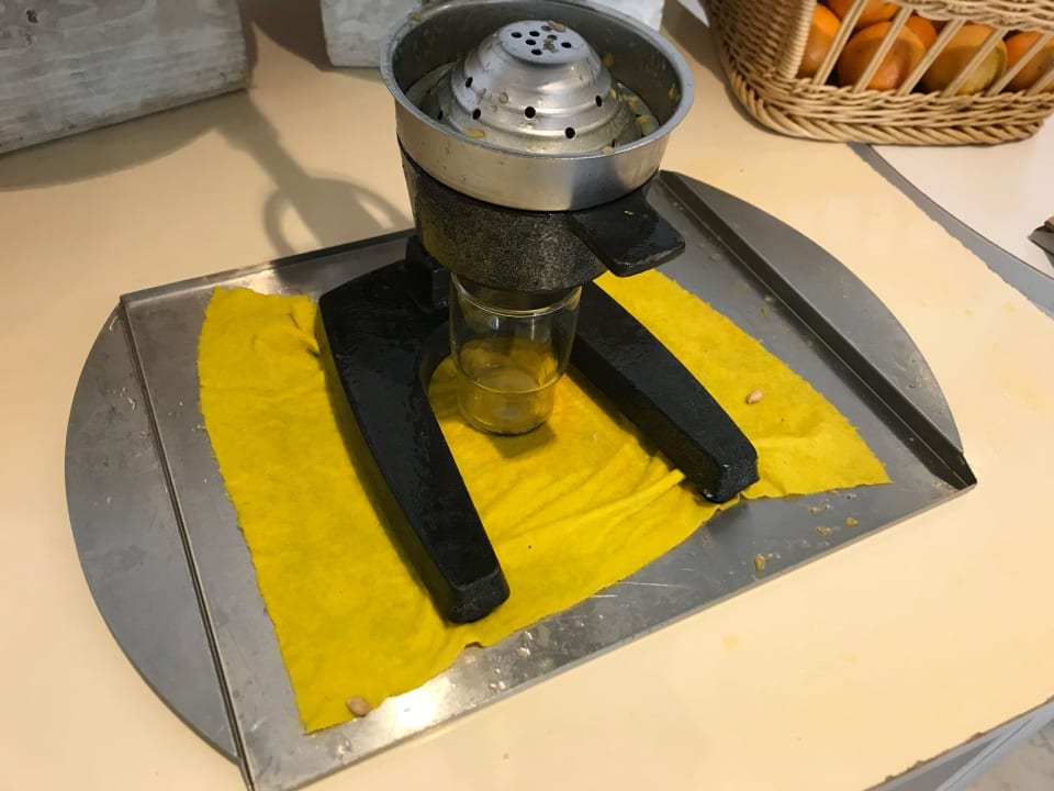 Saftpresse - wenig appetitlich  TUI BLUE Lagoon Princess