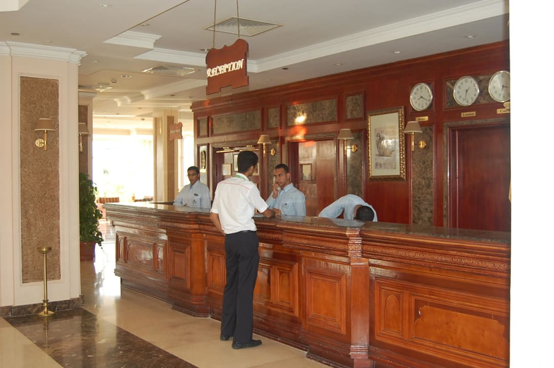 Recepcja Hotel Amarante Garden Palms Resort