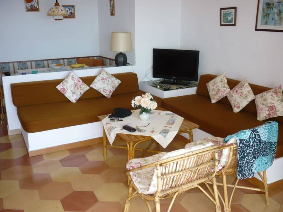 Wohnzimmer Hotel Aldea Cala Fornells 2