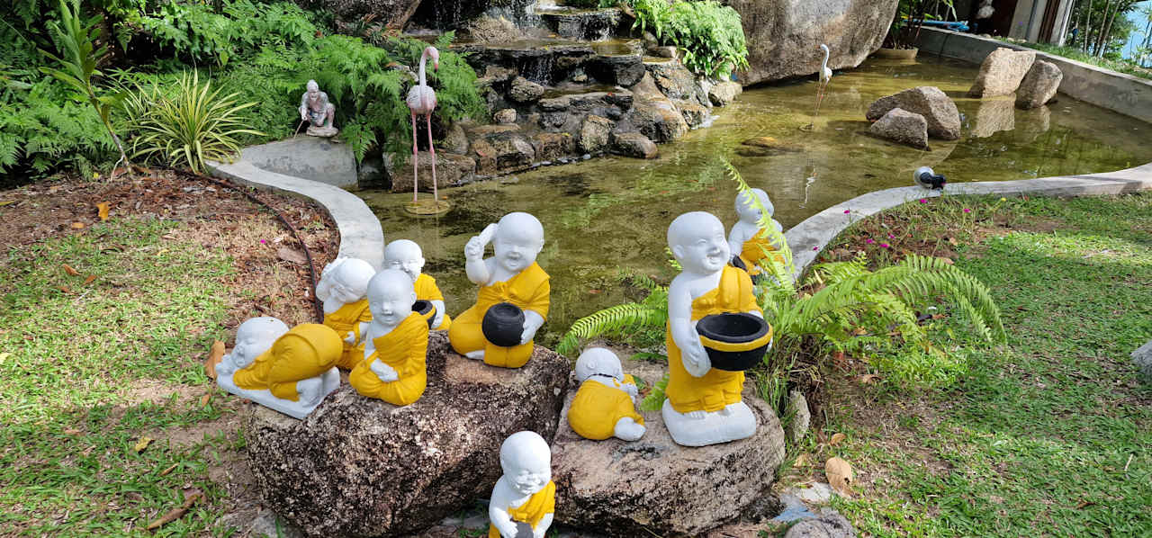 Gartenanlage Panviman Resort Koh Phangan