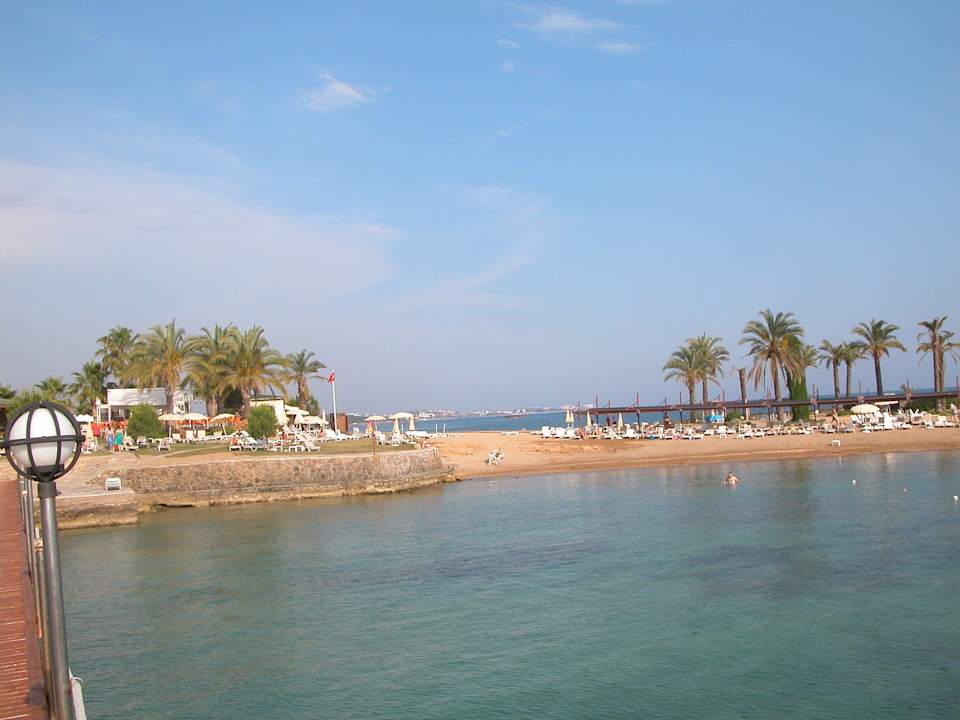 Vom Steg aus aufgenommen Oz Hotels Incekum Beach