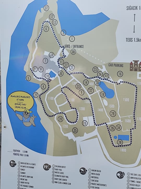 Außenansicht Club Resort Atlantis