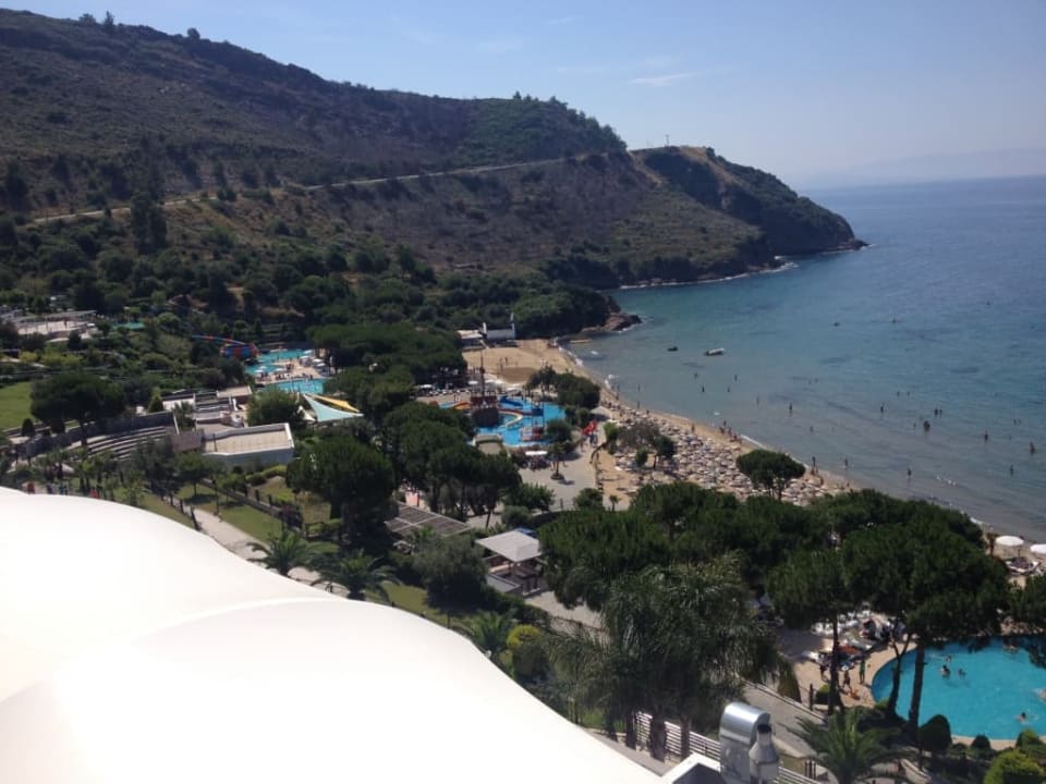 Widok z pokoju w budynku głównym Aria Claros Beach & Spa Resort