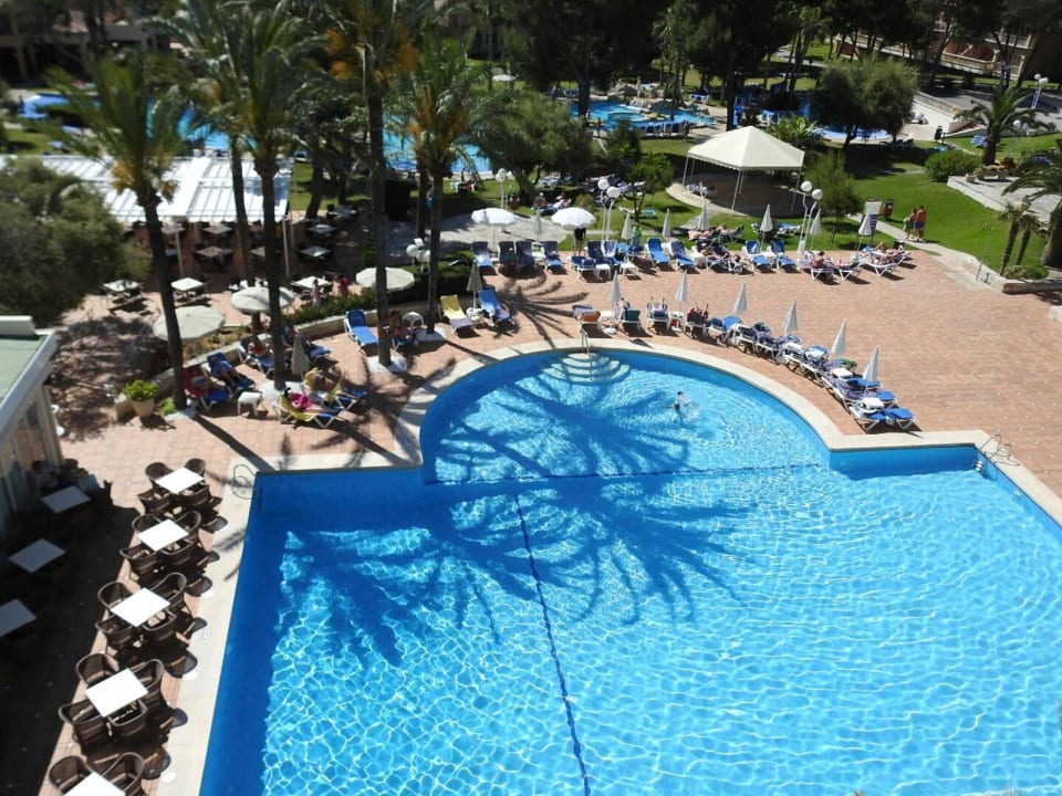 Blick vom Balkon, alter Pool Grupotel Gran Vista & Spa