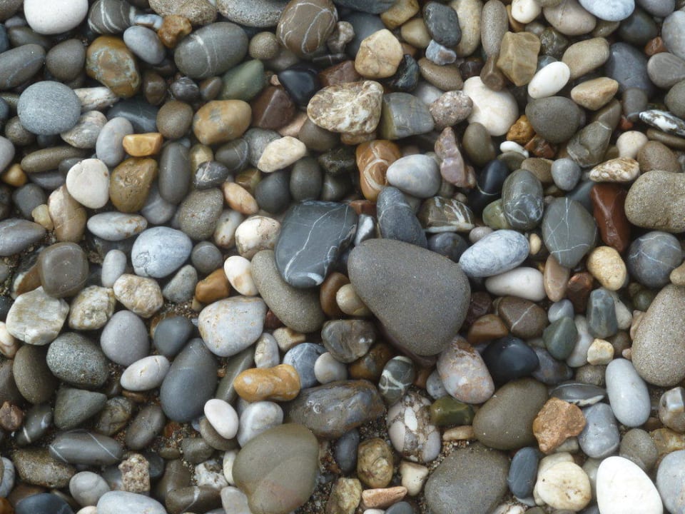 Hübsche Steine am Strand Belek Beach Resort Hotel