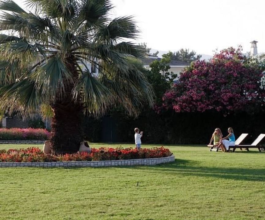Garden area  Corfu Chandris Hotel and Villas