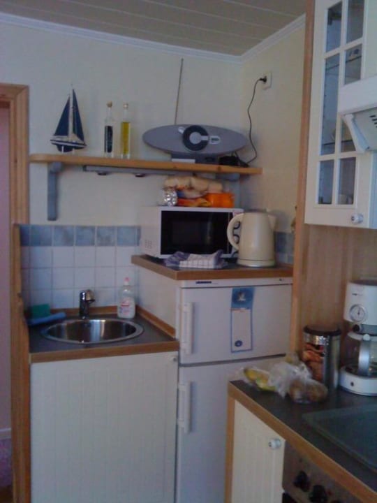 Küchenecke Haus Auf Dem Meere