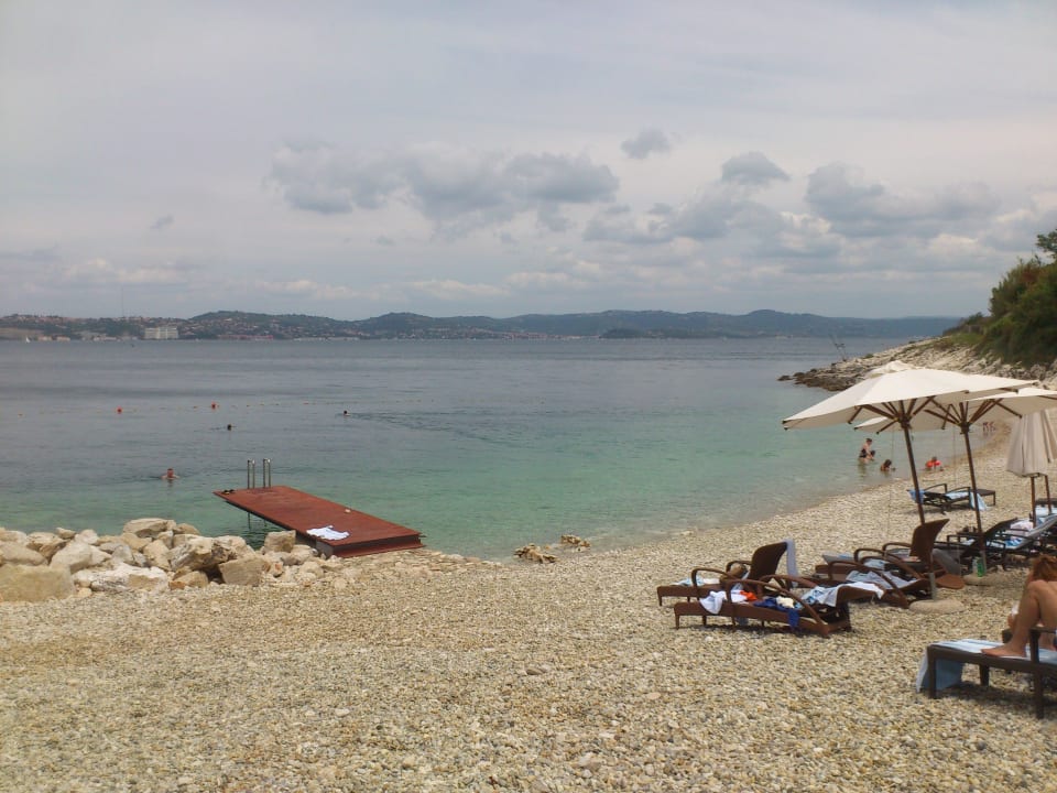 The hotel beach Kempinski Hotel Adriatic Istria Croatia