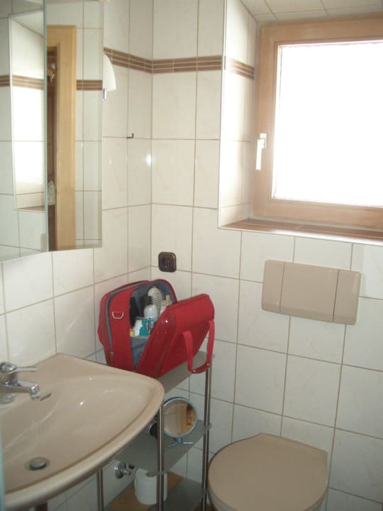 WC/Dusche Gästehaus Goldhofer zum Bockweber