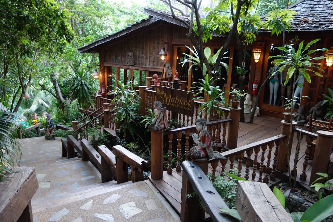 Weg zum Pool Santhiya Koh Phangan Resort & Spa