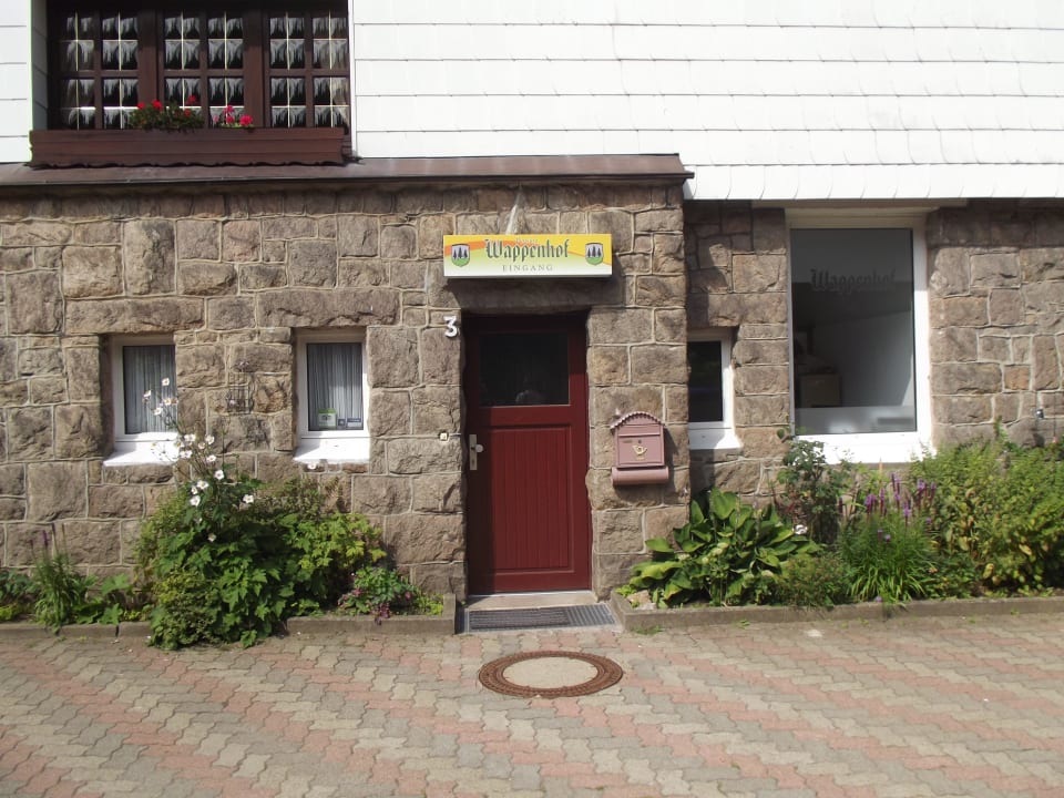 Eingang Hotel  Wappenhof