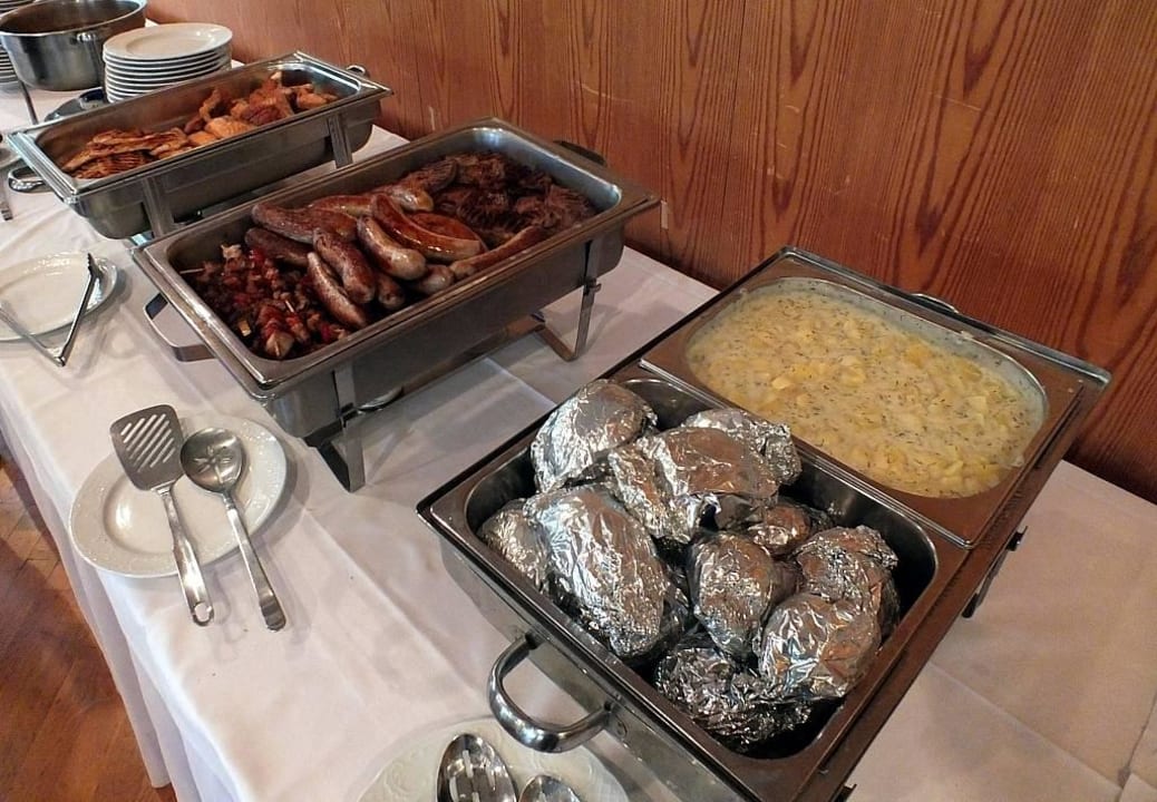 Grillbuffet für private Gruppe Ferienhotel Markersbach
