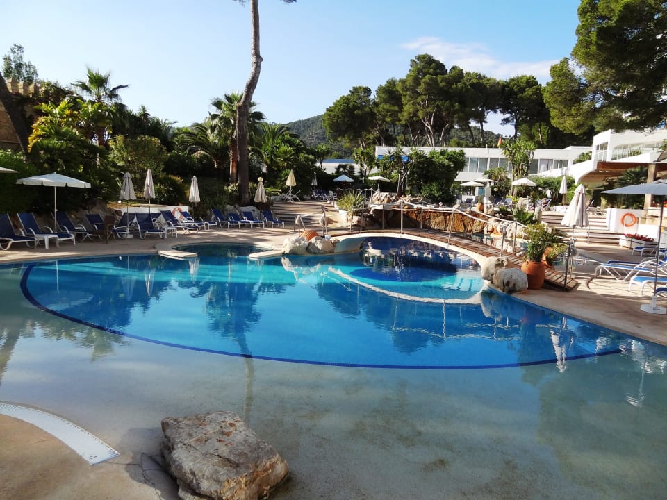 Pool von der anderen Seite Hipotels Eurotel Punta Rotja Golf & Spa