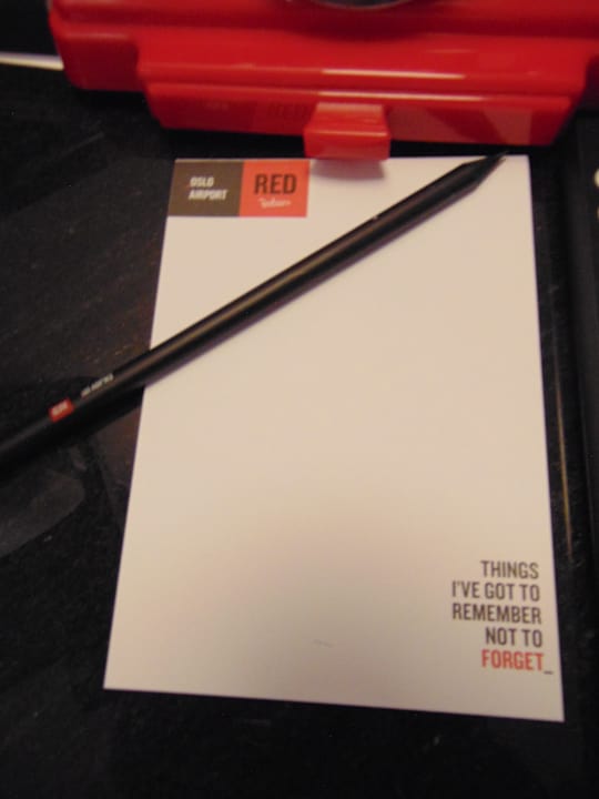 Zimmer Radisson RED, Oslo Airport