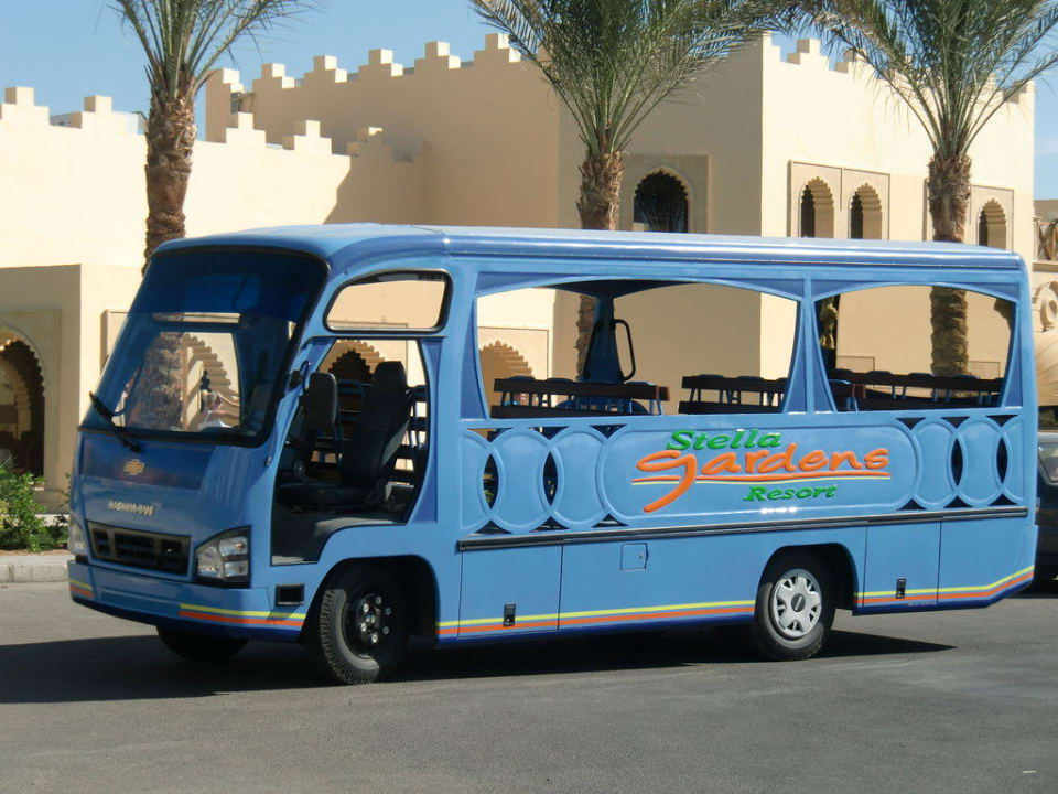 Shuttel zwischen den beiden Hotels Stella Beach Resort & Spa Makadi Bay