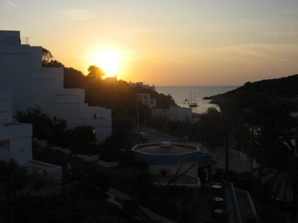 Sonnenuntergang vom Hotelzimmer aus Barceló Portinatx - Adults only