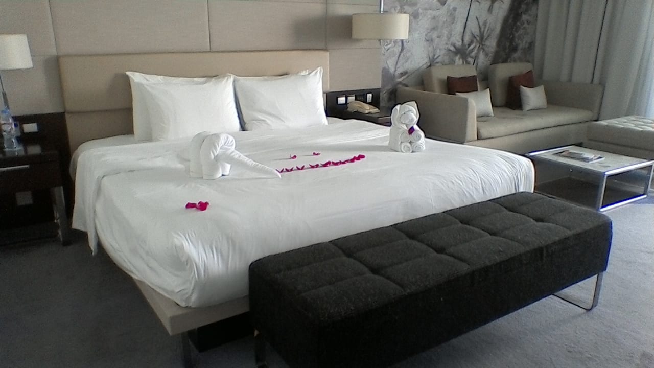 Zimmer Hotel Le Meridien Al Aqah Beach Resort