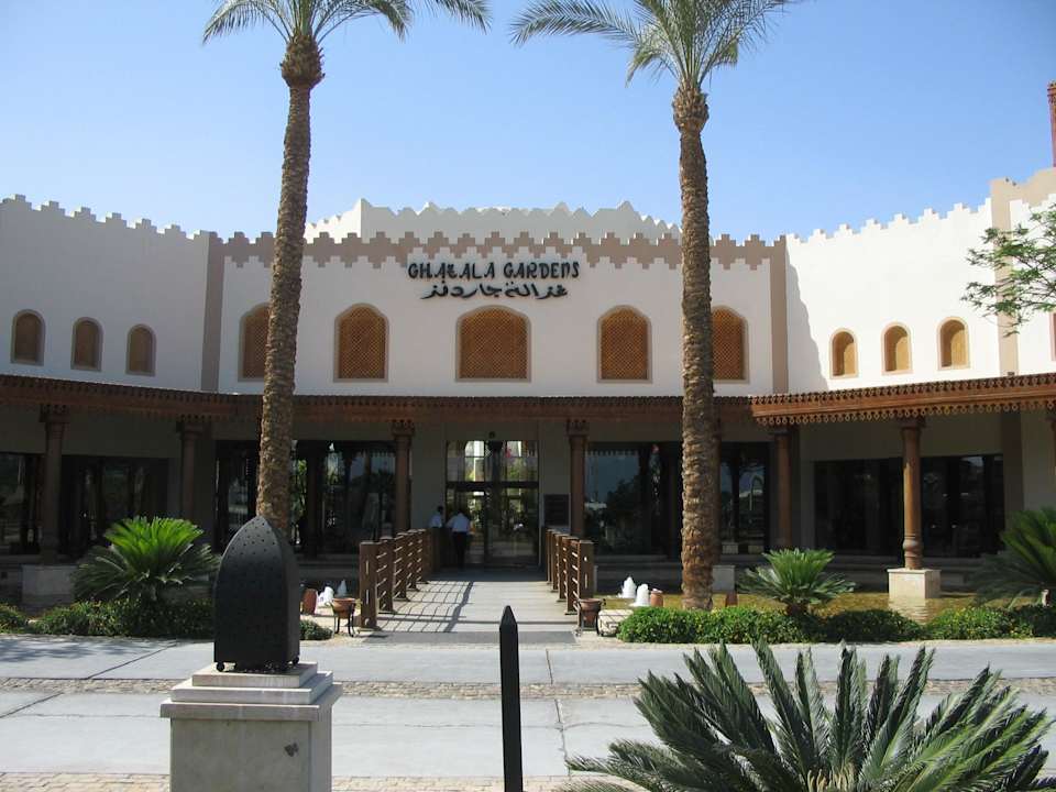 Forderseite des Hotels Ghazala Gardens