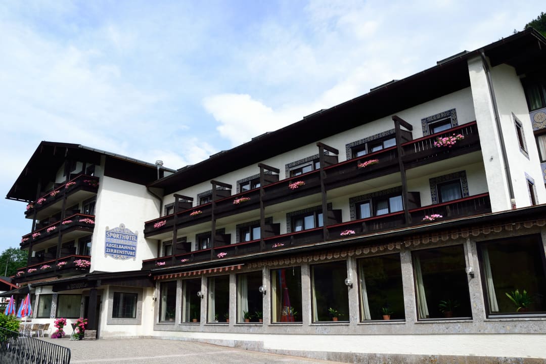 Von außen nicht schlecht! Alpensport-Hotel Seimler