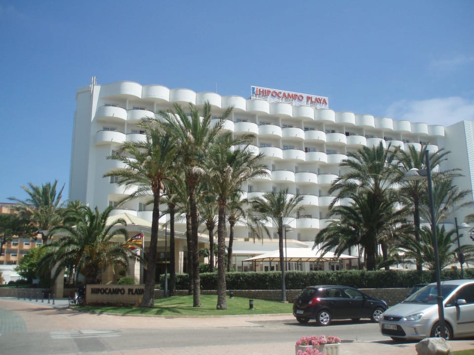 Hotel von außen Hipotels Hipocampo Playa