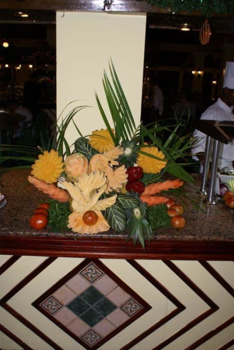 Dekoration im Speisesaal Playabachata Hotel