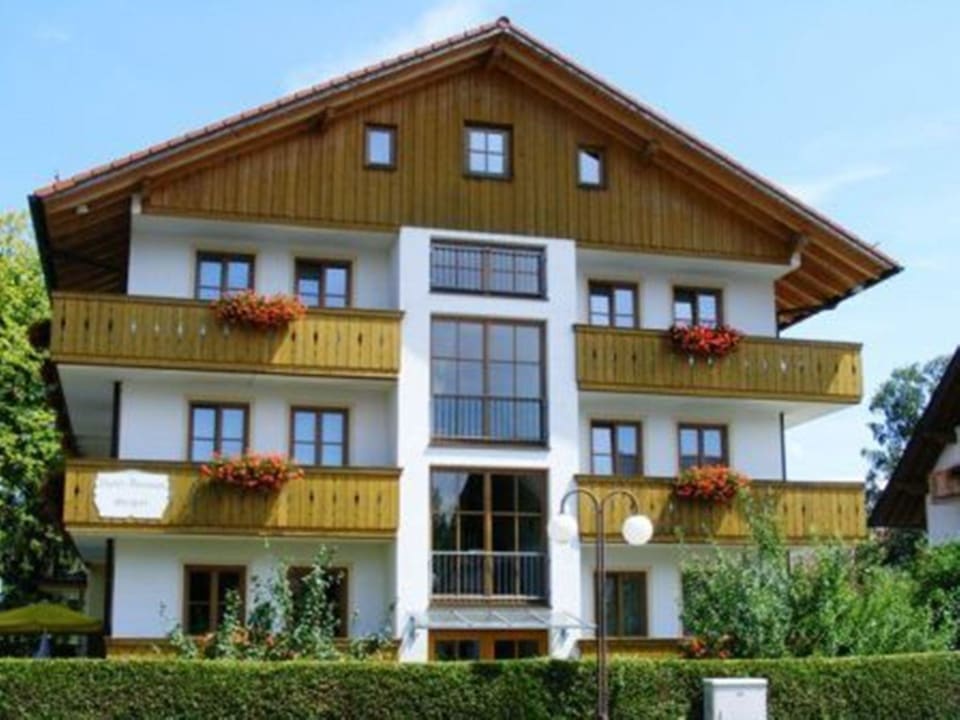 Außenansicht Hotel Pension Geiger