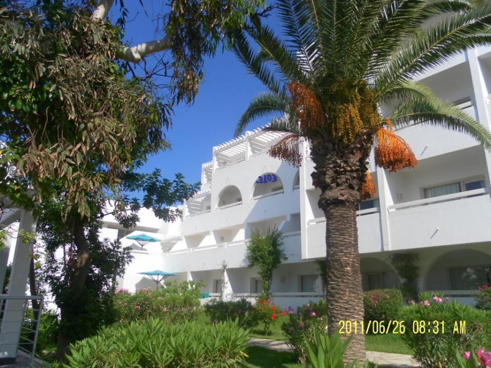 Zimmer 3103  Mittlerer Rundbogenbalkon The Orangers Beach Resort and Bungalows