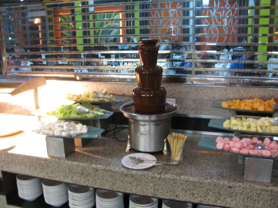 Schokobrunnen Hotel Riu Yucatan