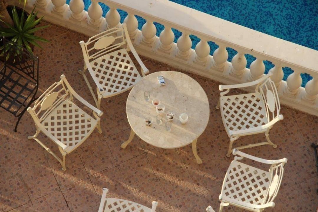 Blick 9 Uhr aus unserem Zimmer! Royal Park Hotel & Aqua park