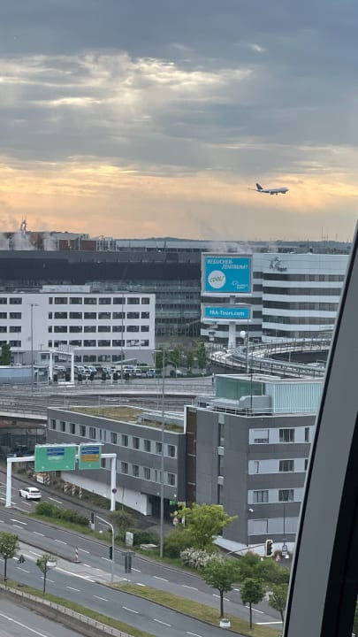 Ausblick Hilton Frankfurt Airport
