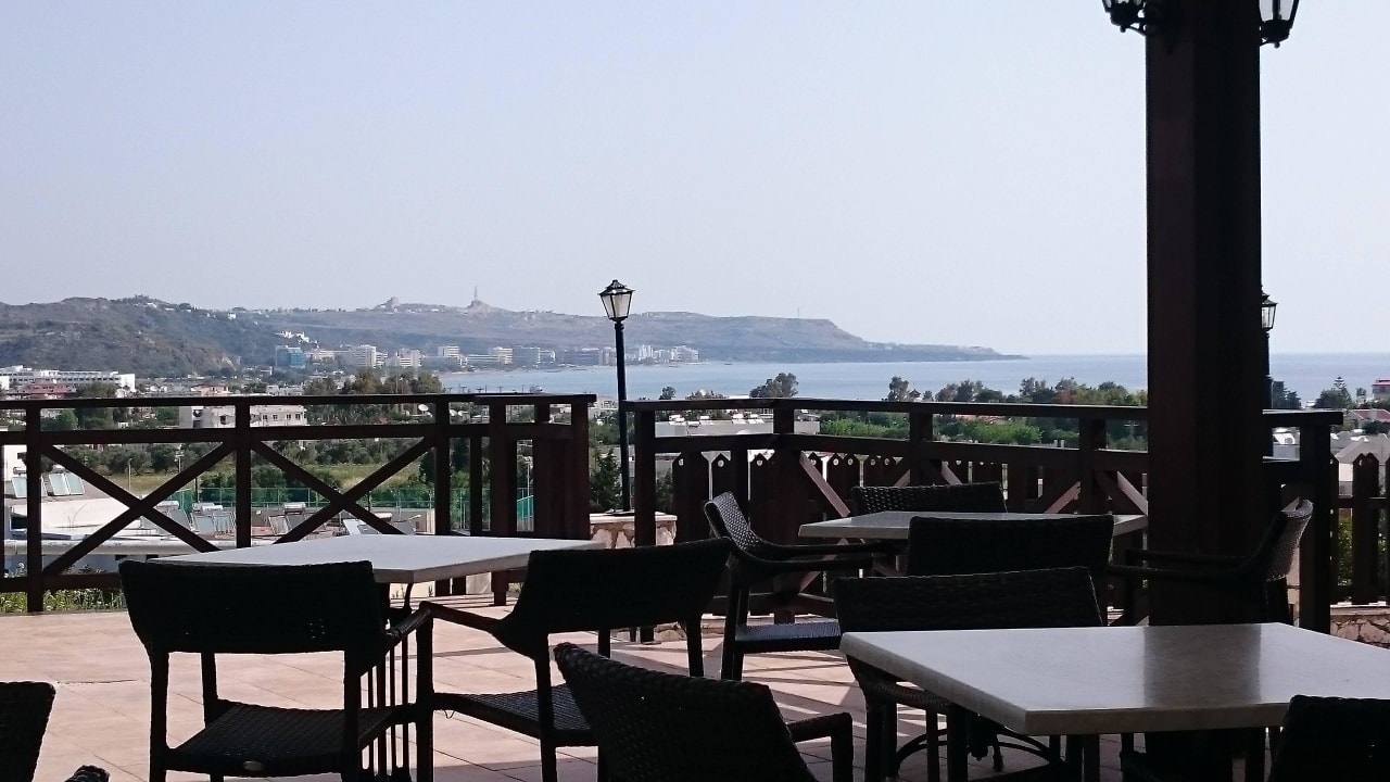 Terrasse - Speisesaal Cyprotel Faliraki