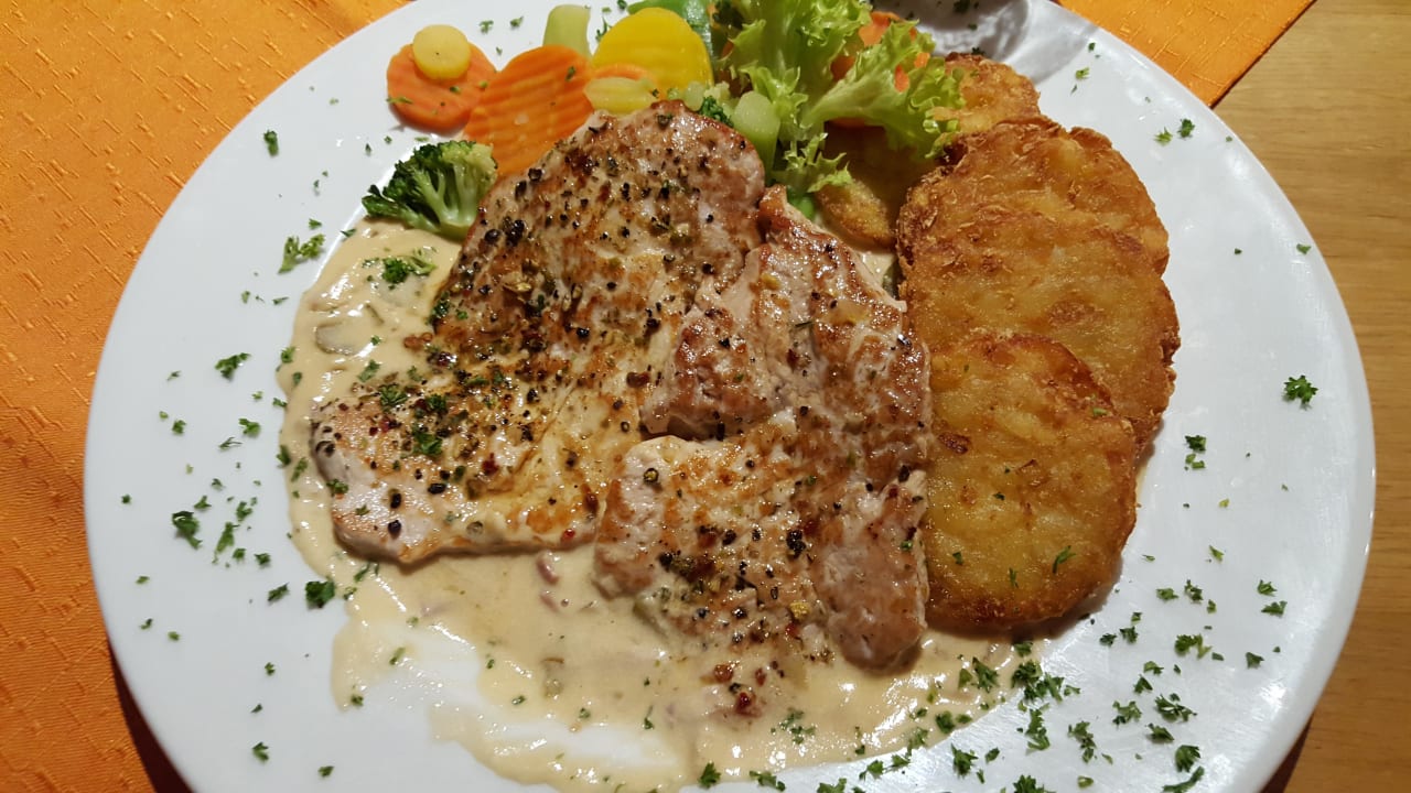 Abendessen 1. Bier & Wohlfühlhotel Gut Riedelsbach