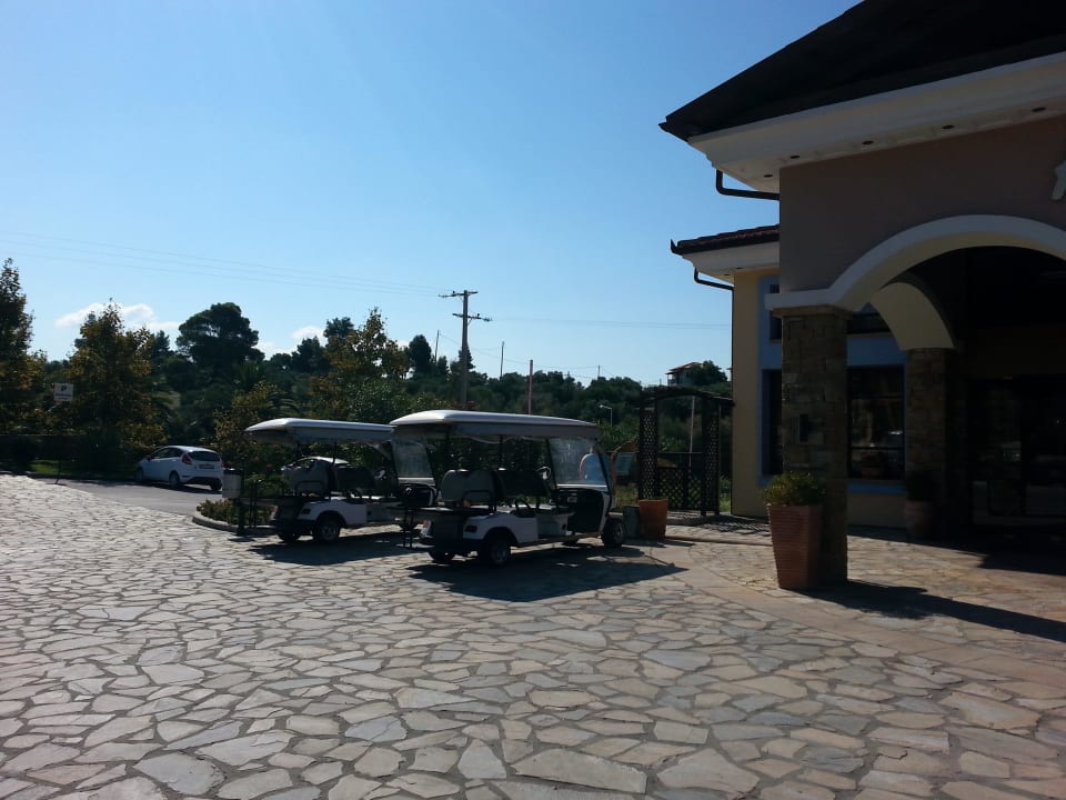 Eingang außen Ansicht Anthemus Sea Beach Hotel & Spa