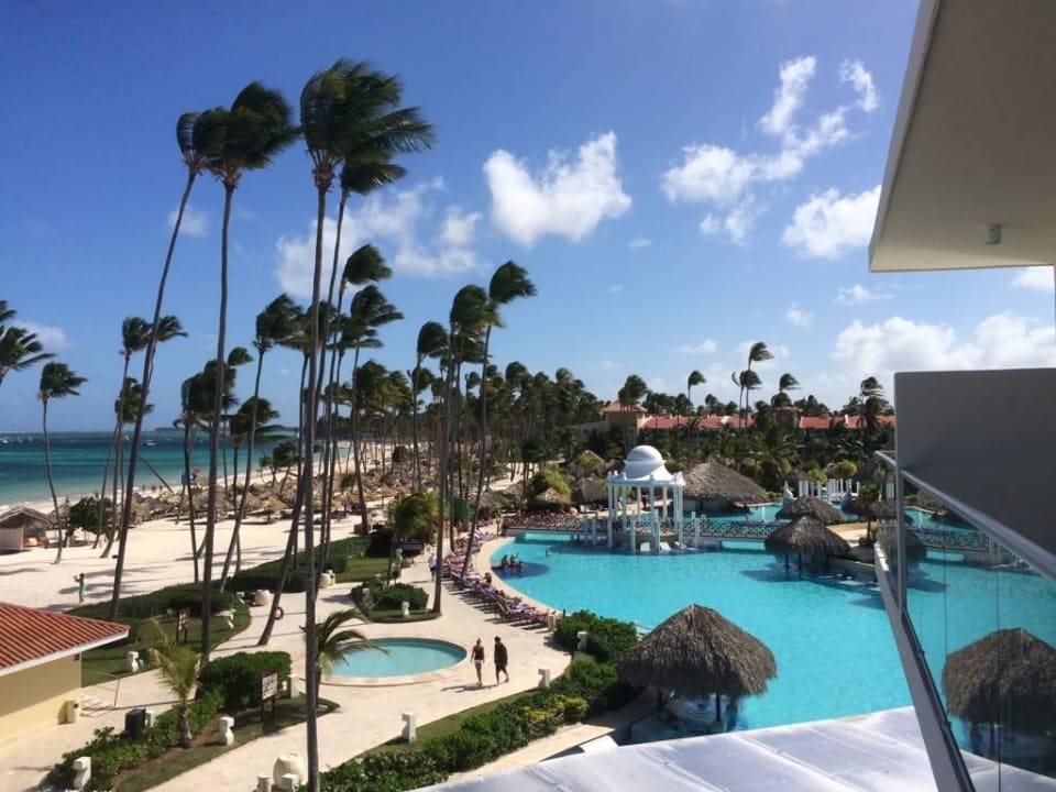 Blick von unserem Balkon Paradisus Palma Real Golf & Spa Resort