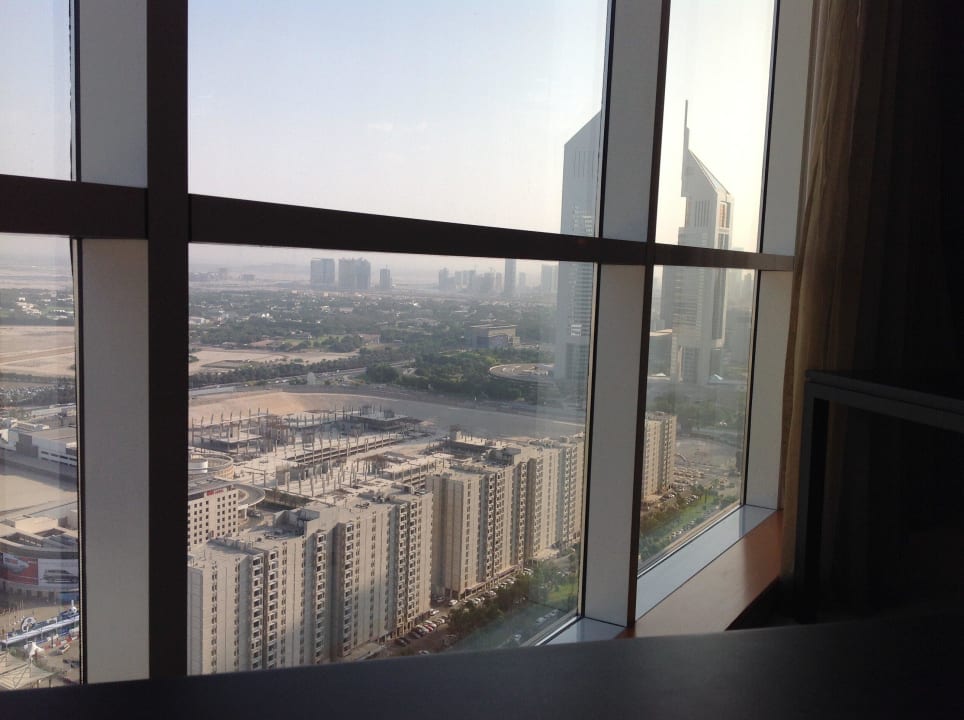 Ausblick aus der Gold Lounge Fairmont Dubai