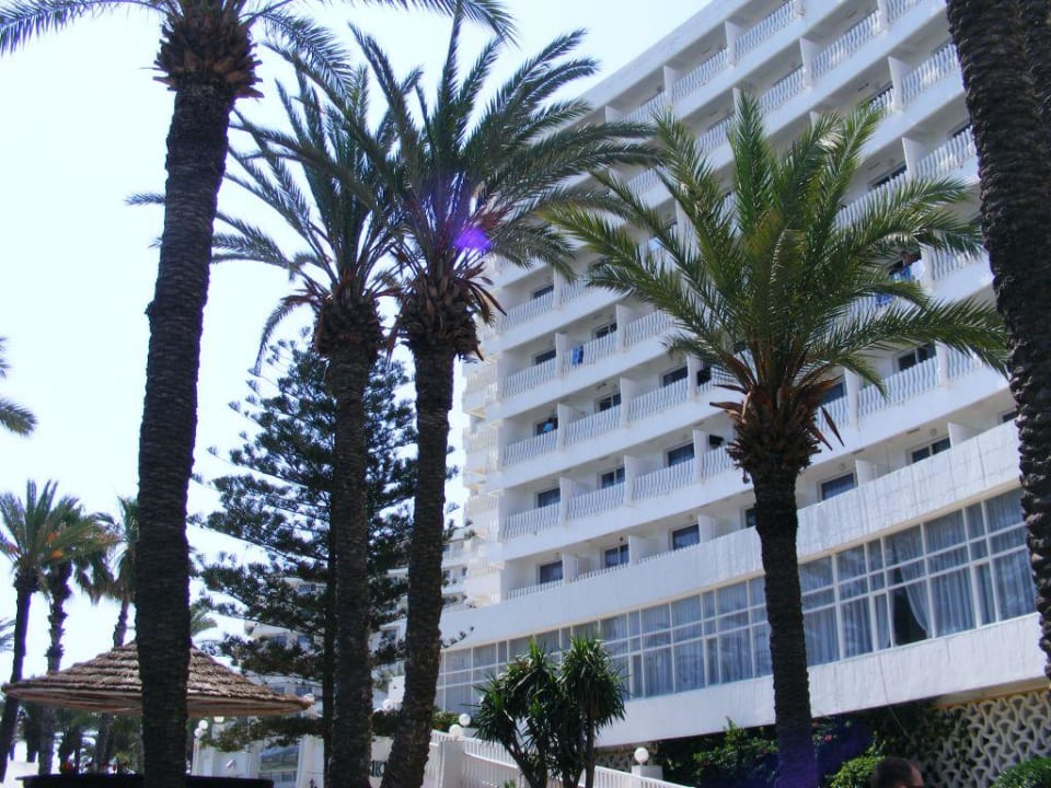 Widok od strony basenu Hotel El Hana Beach